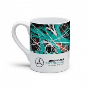 Mercedes FW Logo Graffiti Mug