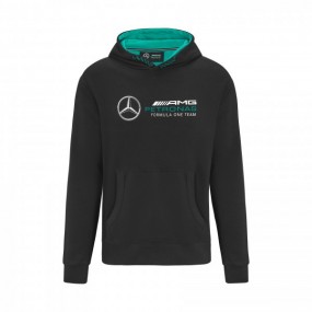 Felpa con cappuccio con logo Mercedes FW