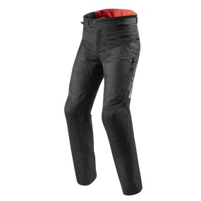 Men's black motorcycle pants