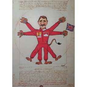 Nigel Mansell Vitruvio