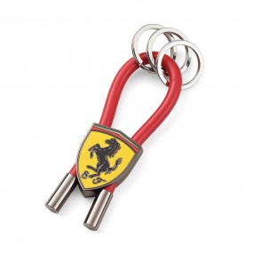 Scuderia Ferrari F1 Keychain with Rubber Strap