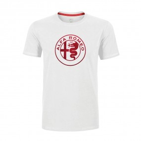 T-shirt Logo Alfa Romeo in...