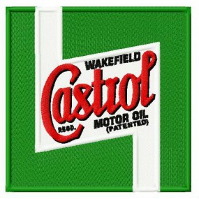Castrol Galaxi Embroideres Patches and Stickers