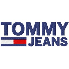 Tommy  Jeans Embroideres Patches and Stickers