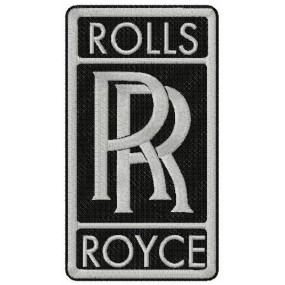 Rolls  Royce Logo Toppe Ricamate e  Adesivi