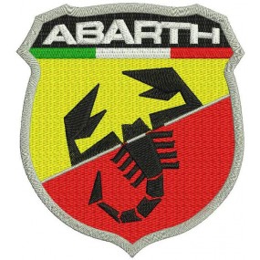 Abarth Logo Toppe Ricamate...