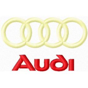 Audi Logo Embroideres...