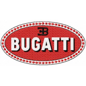 Bugatti Logo Embroideres...