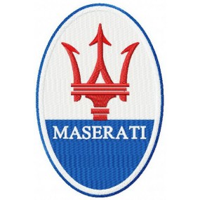 Maserati Logo Embroideres...