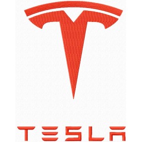 Tesla Logo Toppe Termo...