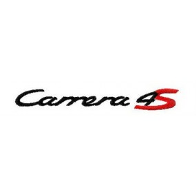 Carrera 4S Brand Iron-on...