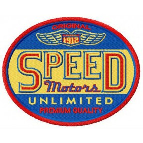 Speed Motors Logo Iron-on...