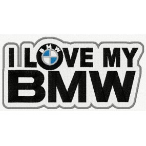 BMW Love Iron-on Patches...