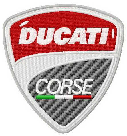 Ducati Team Toppe Ricamate e Adesivi
