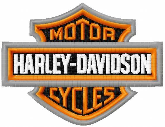 Harley Davidson Fuego Logo Toppe Termo adesive e Adesivi