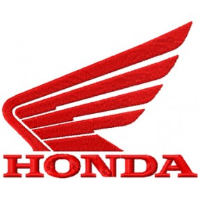 Honda Wings Embroideres Patches and Stickers