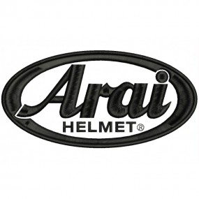 Arai Helmet Embroideres Patches and Stickers