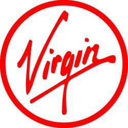 Virgin Logo Toppe Termoadesive e Adesivi